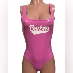 Forever 21 Pink Barbie Bodysuit
